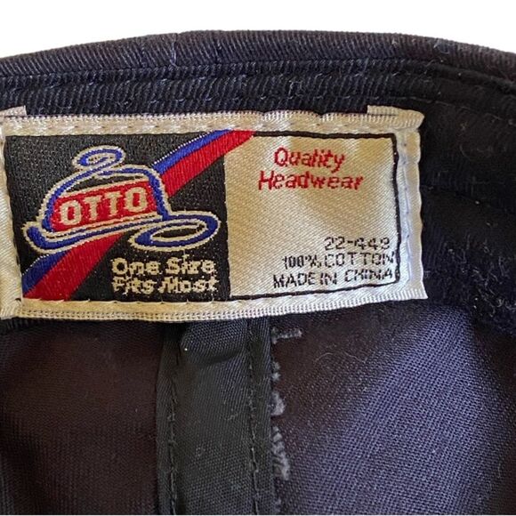 OTTO Ball Reidsville, NC Baseball Hat Cap Navy Blue Adjustable One Size Adult - Picture 10 of 10